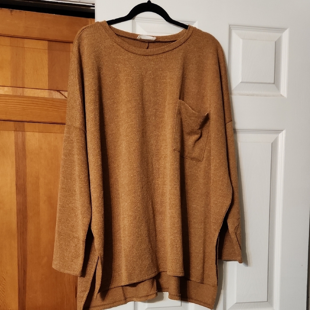 Zenana Outfitters Lpmg Sleeve Top